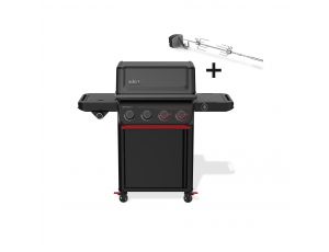 Grill gazowy Spirit EPX-435 Stealth z rożnem